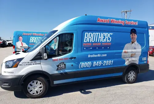 Brothers HVAC & Plumbing van